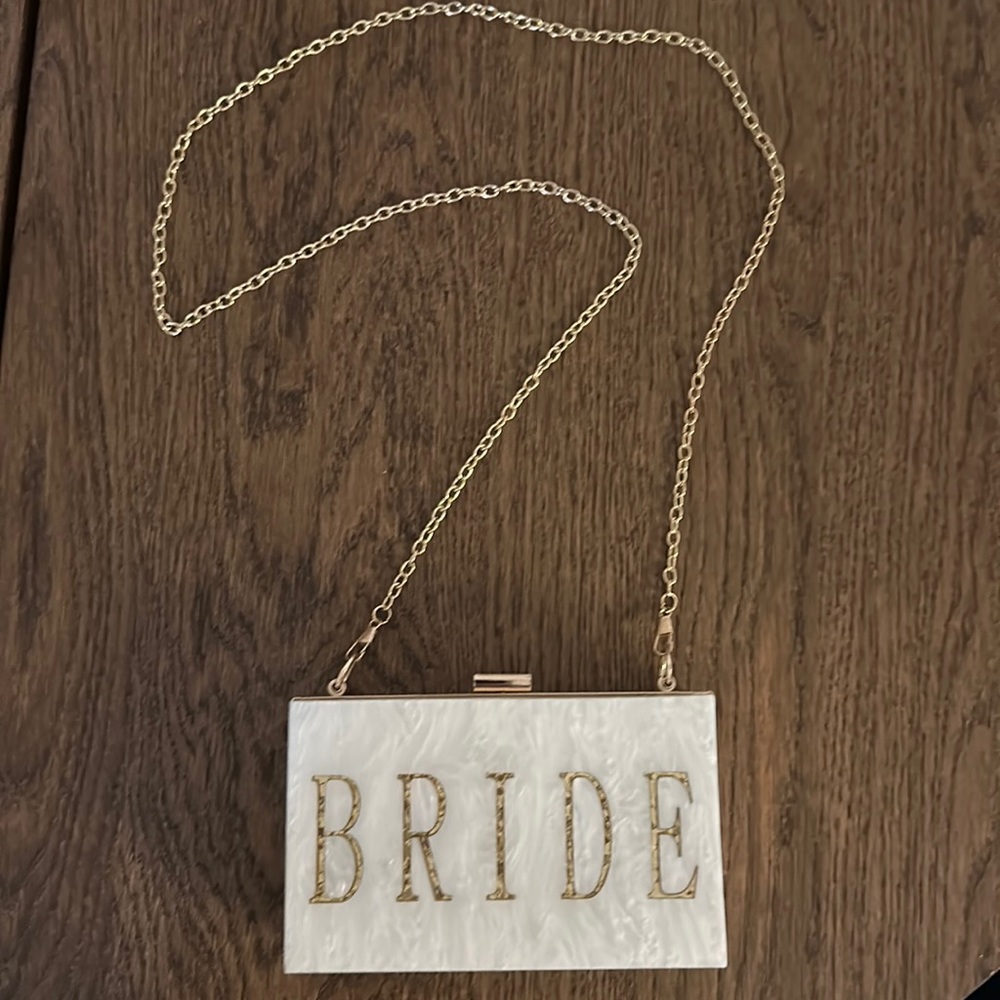 Show me your mumu bride clutch bag
